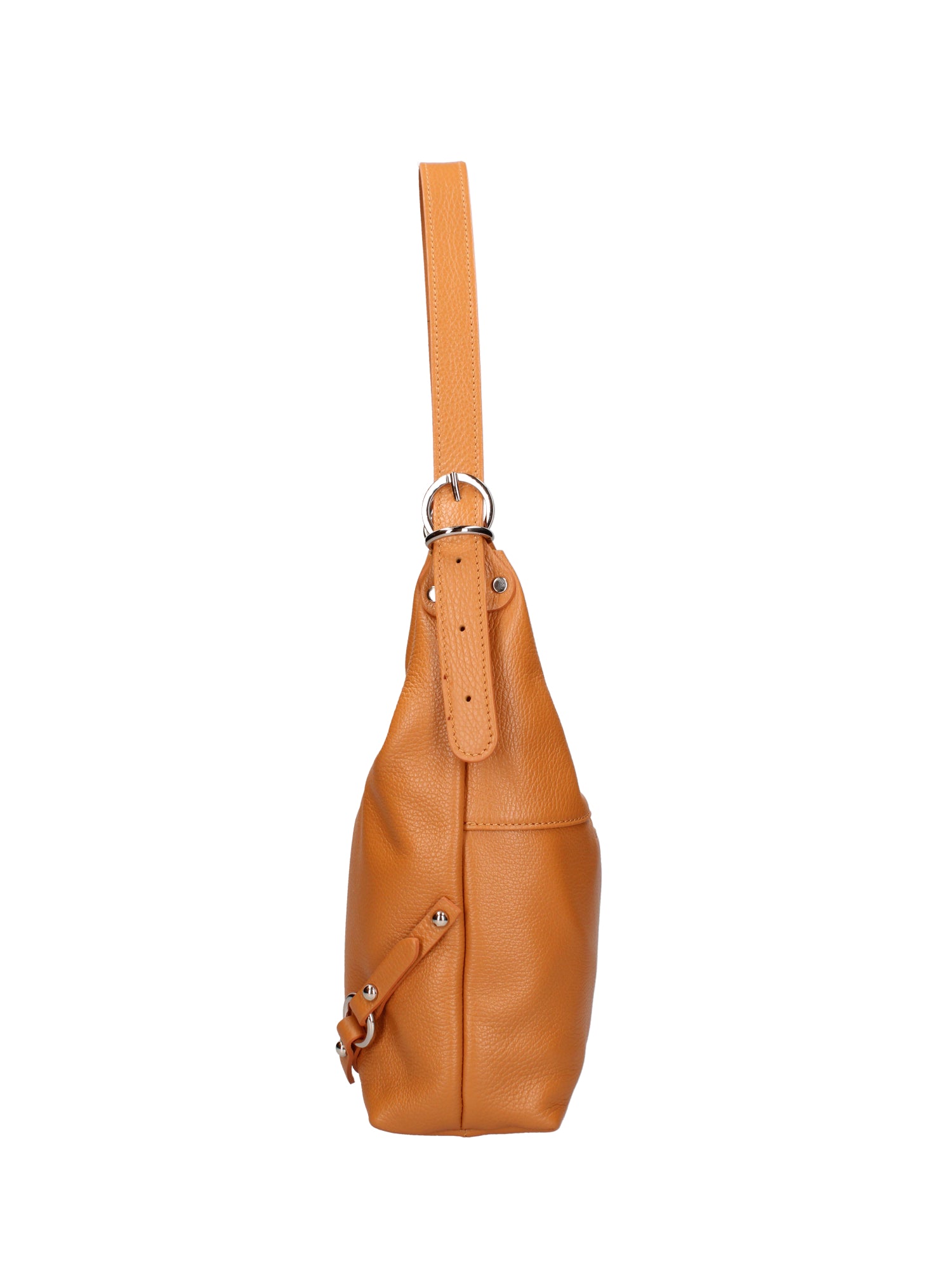 Fiorenza Lux Borsa a spalla da donna Vera pelle 07140-D44 CUOIO Viola Castellani