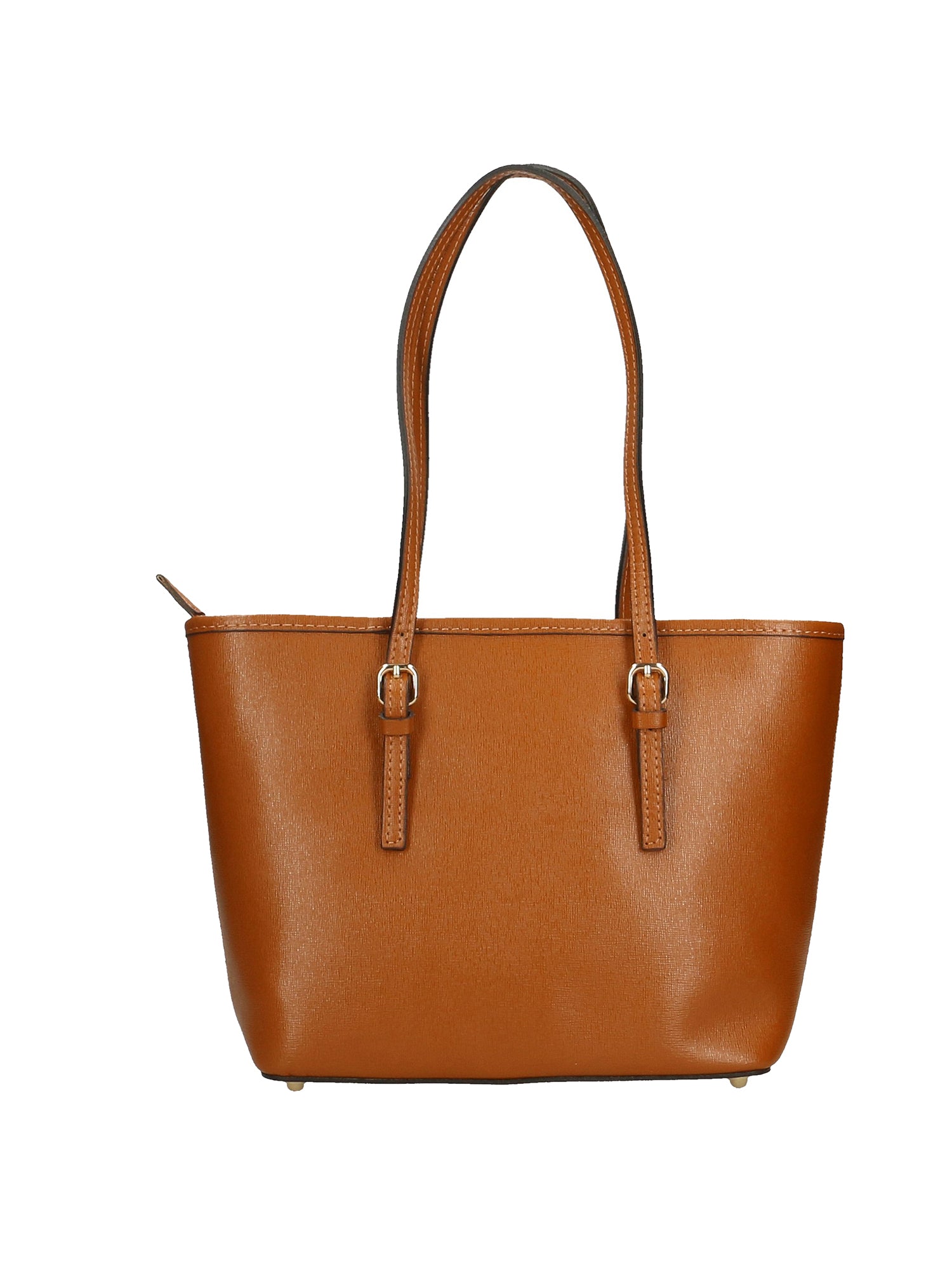 Chantal Borsa a spalla da donna Vera pelle 3303-SF17 CUOIO SCURO DARK COGNAC Gave Lux