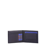 Portafoglio uomo in vera pelle Casual CC409-292-BLU Coveri Collection