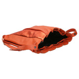 Nunzia Borsa a spalla da donna Vera pelle 576042-ARANCIO ORANGE Gave Lux