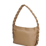 Isara Borsa a spalla da donna Vera pelle 07170-S05 TAUPE CHIARO Gave Lux