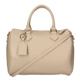 Aralia Borsa a bauletto da donna 100% pelle 5176-D11 TAUPE SCURO DARK TAUPE Gave Lux