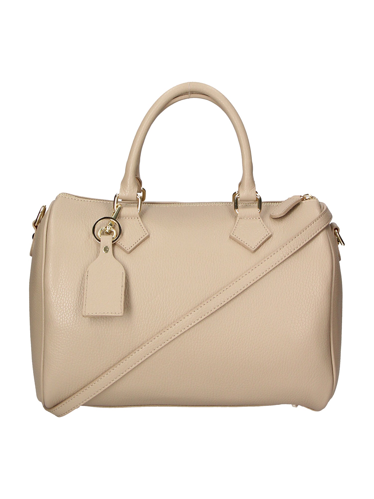 Aralia Borsa a bauletto da donna 100% pelle 5176-D11 TAUPE SCURO DARK TAUPE Gave Lux