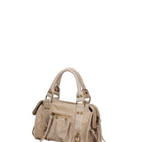 Erisia Borsa a spalla da donna Vera pelle 06091-004 TAUPE Gave Lux