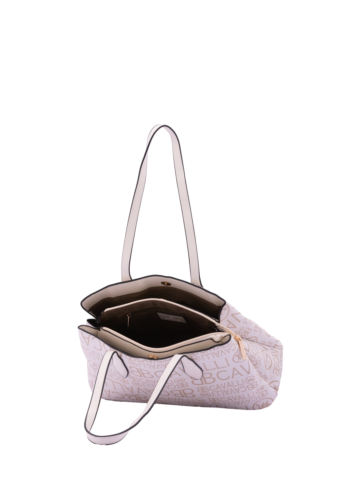 Borsa a spalla da donna Ecopelle BC1369-BIANCO B Cavalli