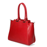Fatima Borsa a mano da donna 100% pelle 9060-ROSSO RED Gave Lux