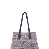 Borsa a spalla da donna Ecopelle BC1369-BLU B Cavalli