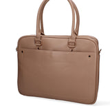 Valora Borsa da lavoro unisex Ecopelle e poliestere 3403-2-TAUPE Diana&co