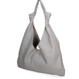 Borsa a spalla da donna 100% vera pelle 07156-D16 GRIGIO Viola Castellani