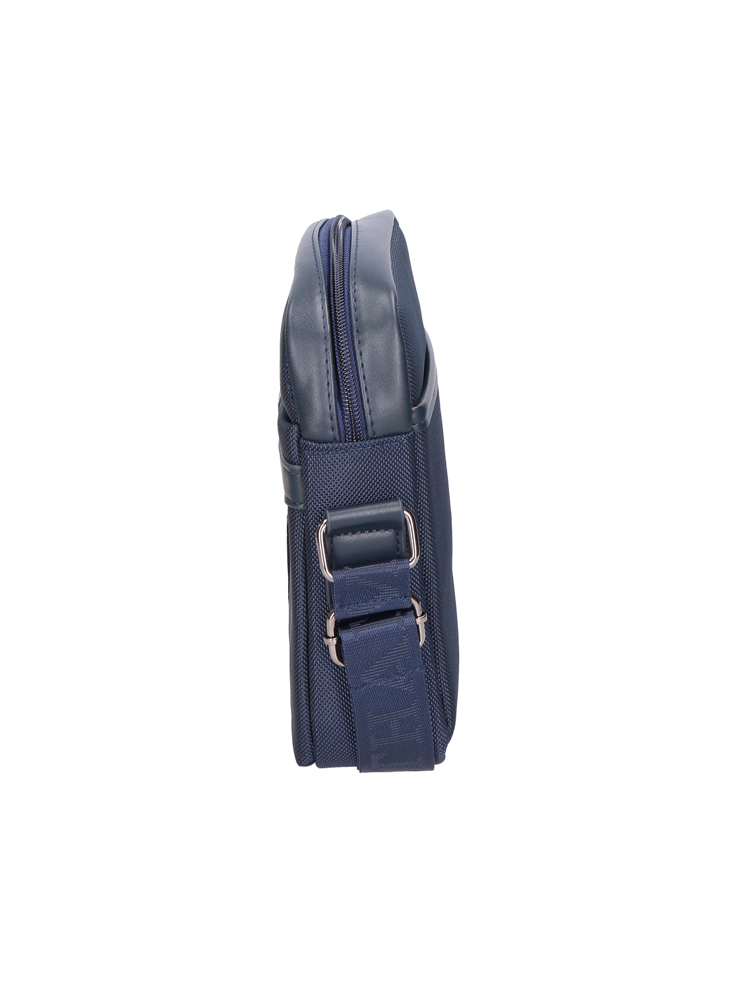 Borsa a tracolla uomo Pelle PU e Tessuto PCL3061-BLU Northampton Polo Club