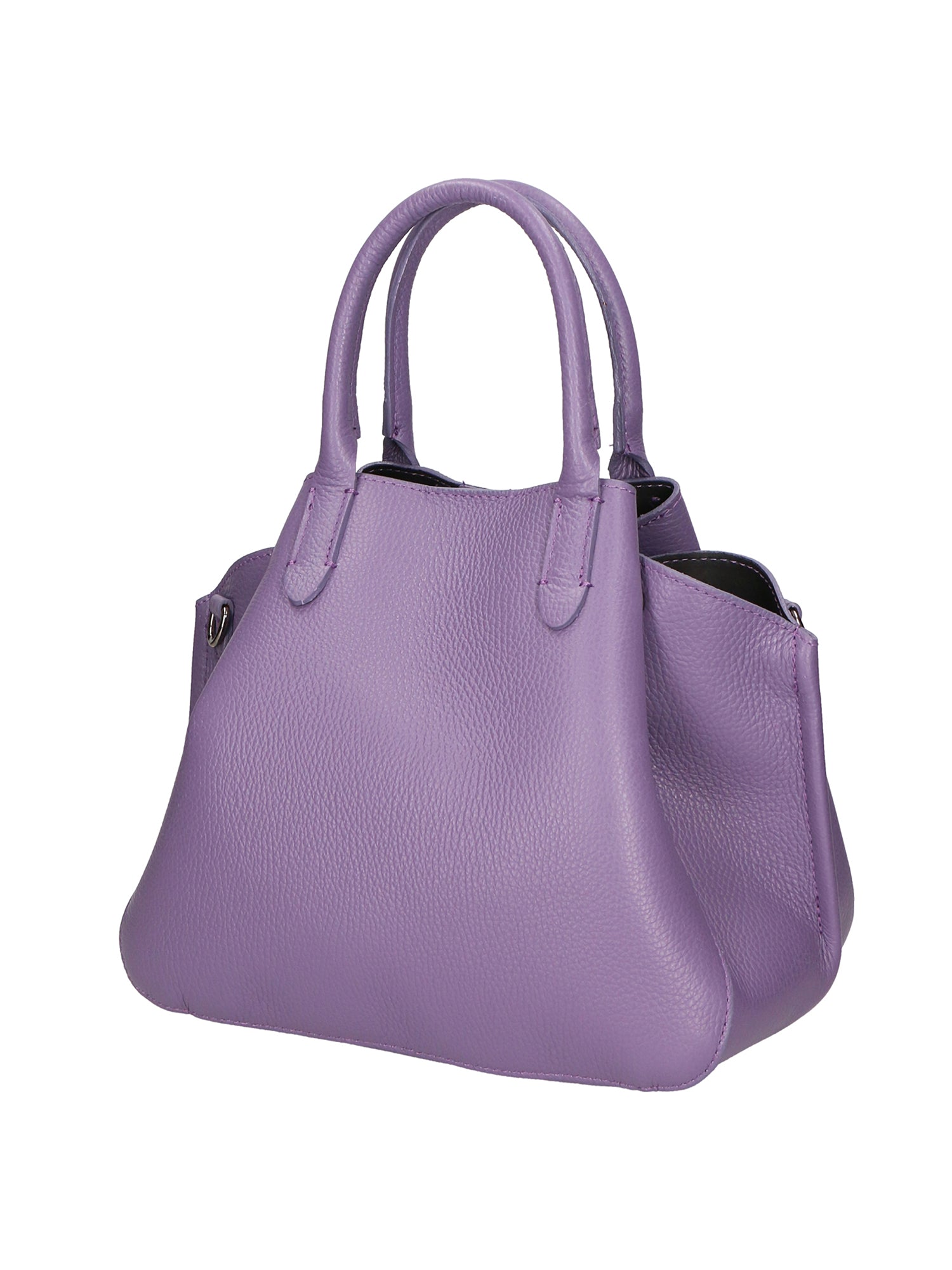 Vincenza Borsa a mano da donna Vera pelle 06898-D87 VIOLET Gave Lux