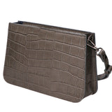 Valoria Borsa a spalla da donna Vera pelle 05414-B27 GRIGIO SCURO Gave Lux