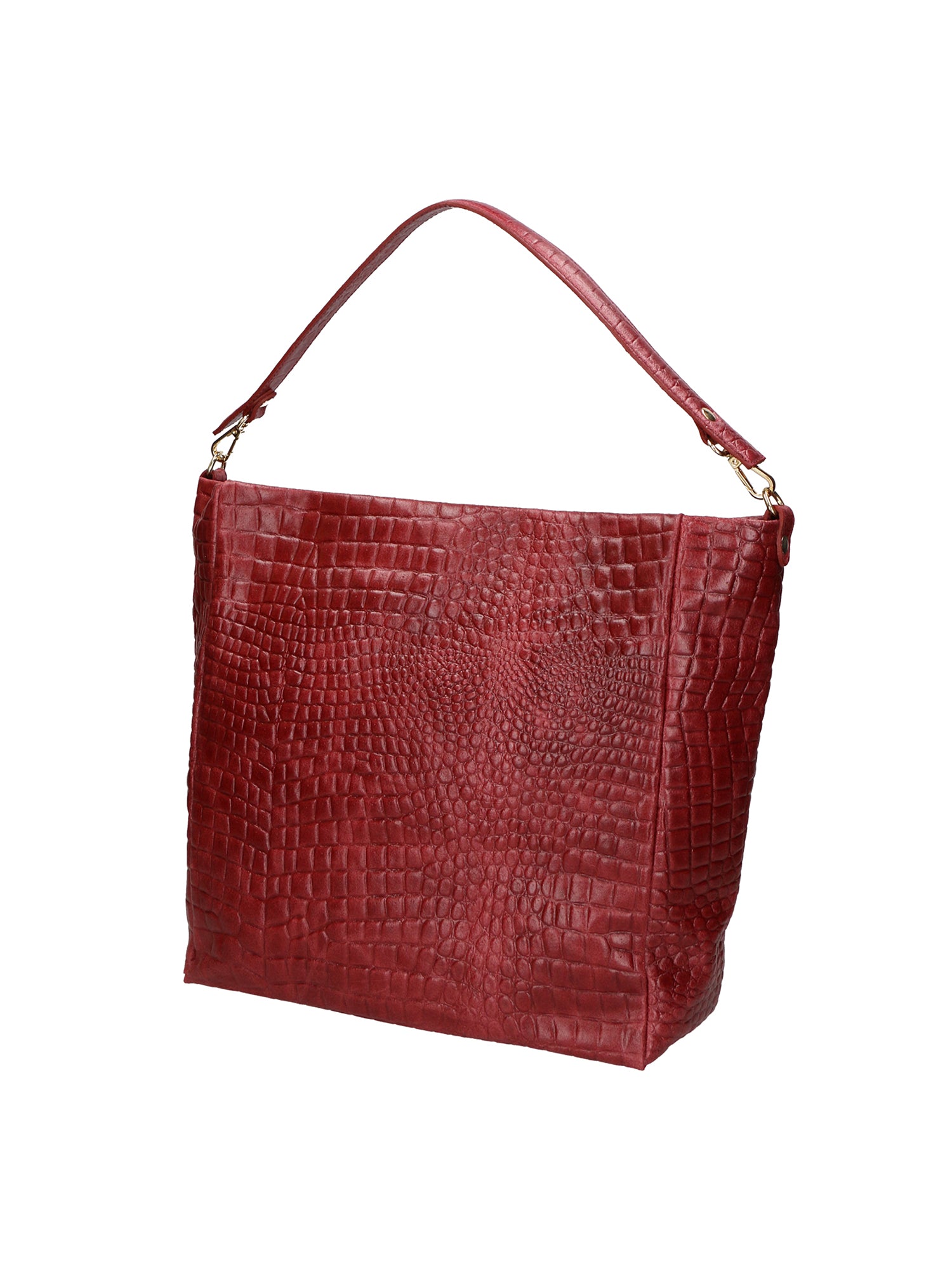 Valtera Borsa a spalla da donna Vera pelle 06500-037 BORDO Gave Lux
