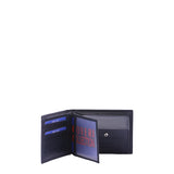 Portafoglio uomo in vera pelle Casual CC808-293-BLU Coveri Collection