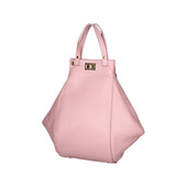 Lindsey Borsa a mano da donna 100% vera pelle 07162-D56 PINK Viola Castellani