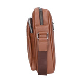 Borsa a tracolla uomo 100% PU Leather PCL3023-KHAKI Northampton Polo Club
