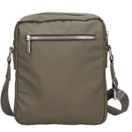 Borsa a tracolla uomo 100% PU Leather PCL3015-GREEN-BLACK Northampton Polo Club