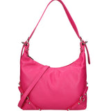 Fiorenza Lux Borsa a spalla da donna Vera pelle 07140-D02 FUXIA Viola Castellani