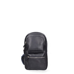 Borsa a tracolla da donna Ecopelle DC1830-2-BLUE JEANS Diana&co