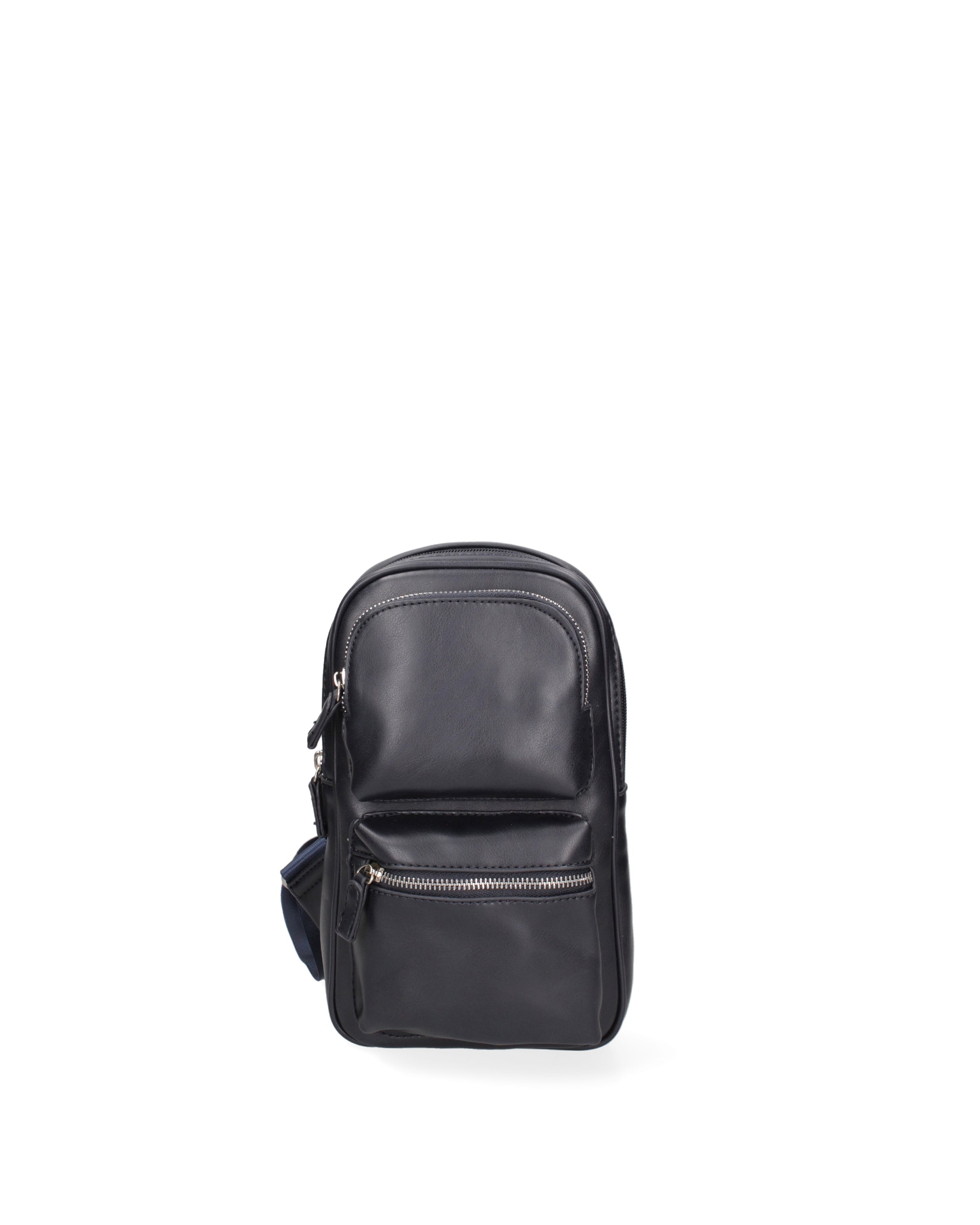 Borsa a tracolla da donna Ecopelle DC1830-2-BLUE JEANS Diana&co
