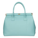 Aleria Borsa a mano da donna Vera pelle 8005-D80 ACQUA Gave Lux