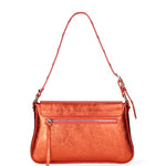Borsa a spalla da donna Vera pelle 07234-L010 ARANCIO Roberta Rossi