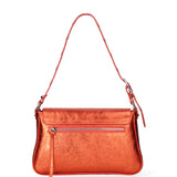 Borsa a spalla da donna Vera pelle 07234-L010 ARANCIO Roberta Rossi