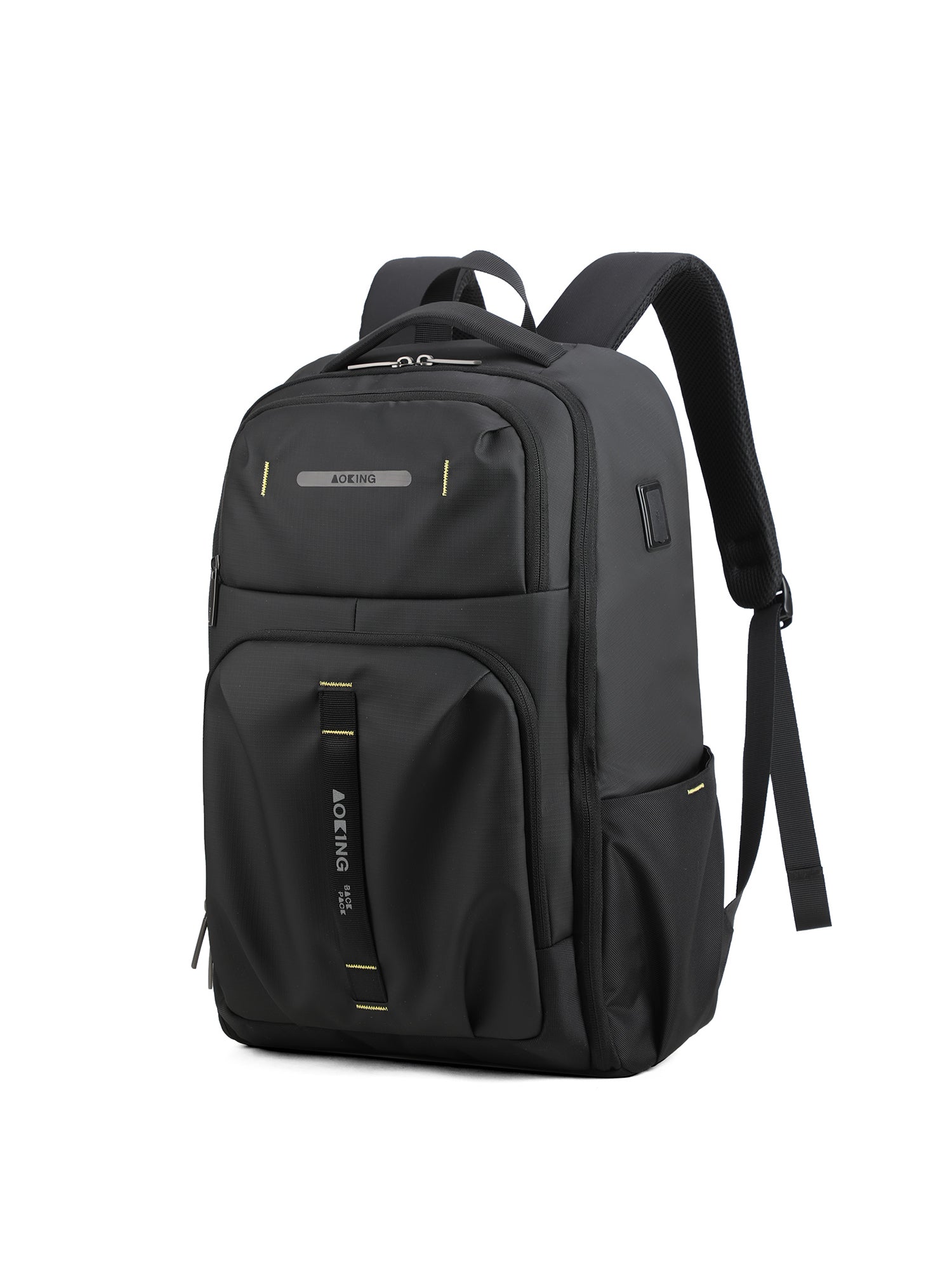 Vegan SN2640-BLACK Zaino Unisex Zenitho Elite Aoking