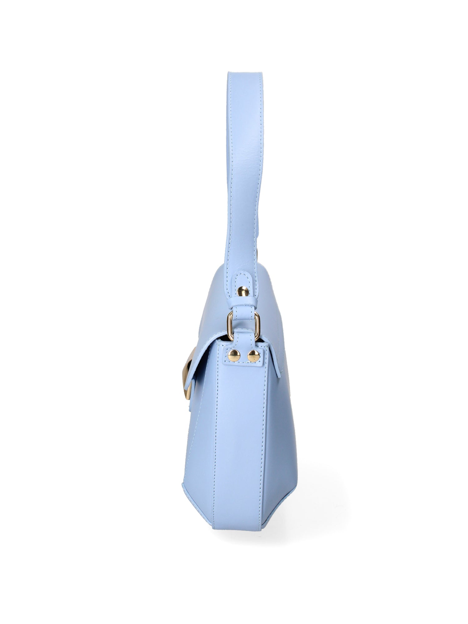 Astrea Borsa a spalla da donna 100% pelle 06015-L220 AZZURRO Gave Lux