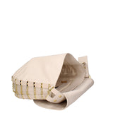 Eridana Ultra Borsa a spalla da donna 100% pelle B17222-BEIGE Braccialini