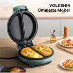 Plastica & Teflon Macchina per Omelette Unisex Garanzia 24 Mesi BLA-1116-Azure Greenis