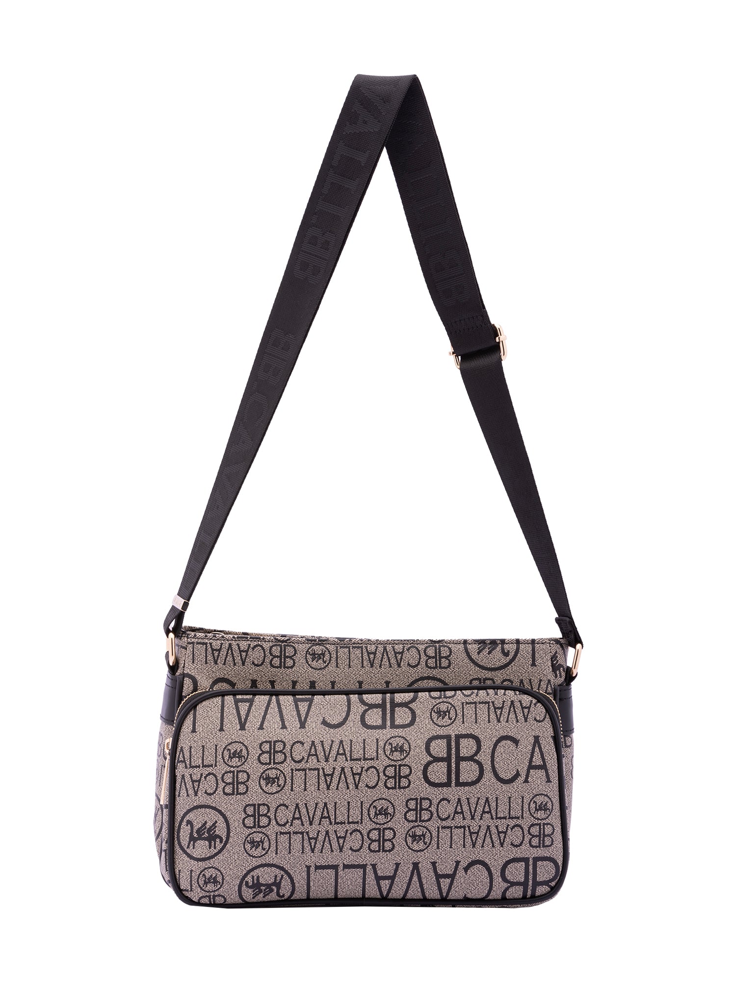 Borsa a tracolla da donna Ecopelle BC1438-NERO B Cavalli