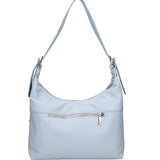 Fiorenza Lux Borsa a spalla da donna Vera pelle 07140-D92 CELESTE Viola Castellani