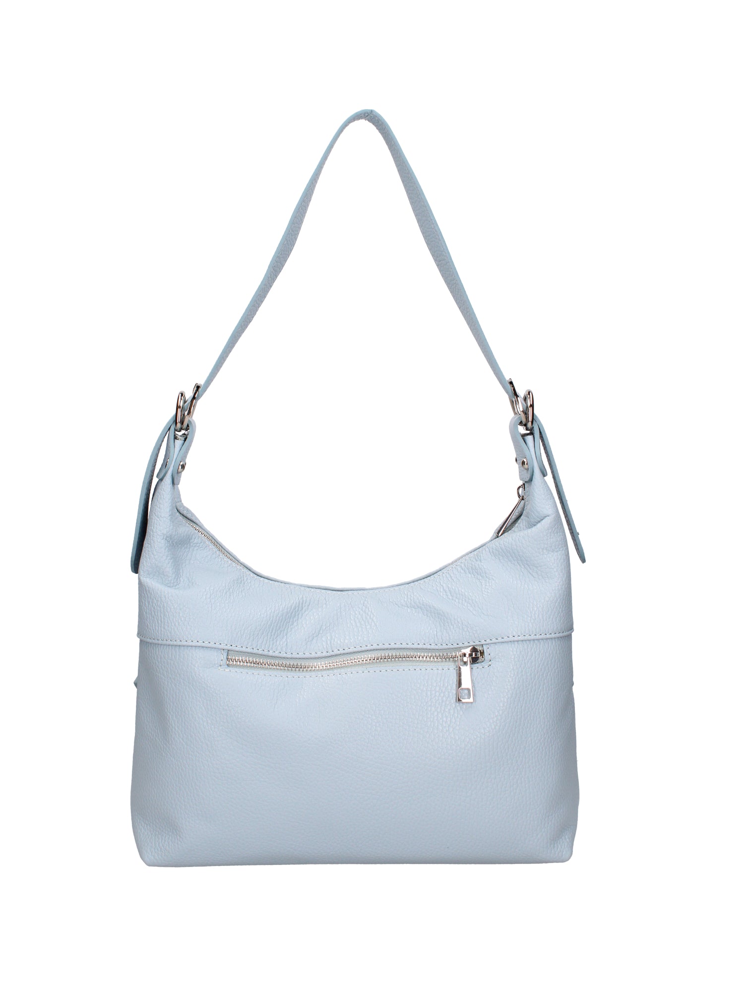 Fiorenza Lux Borsa a spalla da donna Vera pelle 07140-D92 CELESTE Viola Castellani