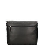 Borsa a spalla da uomo in vera pelle Casual JR-B141-BLACK John Richmond