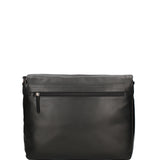 Borsa a spalla da uomo in vera pelle Casual JR-B141-BLACK John Richmond