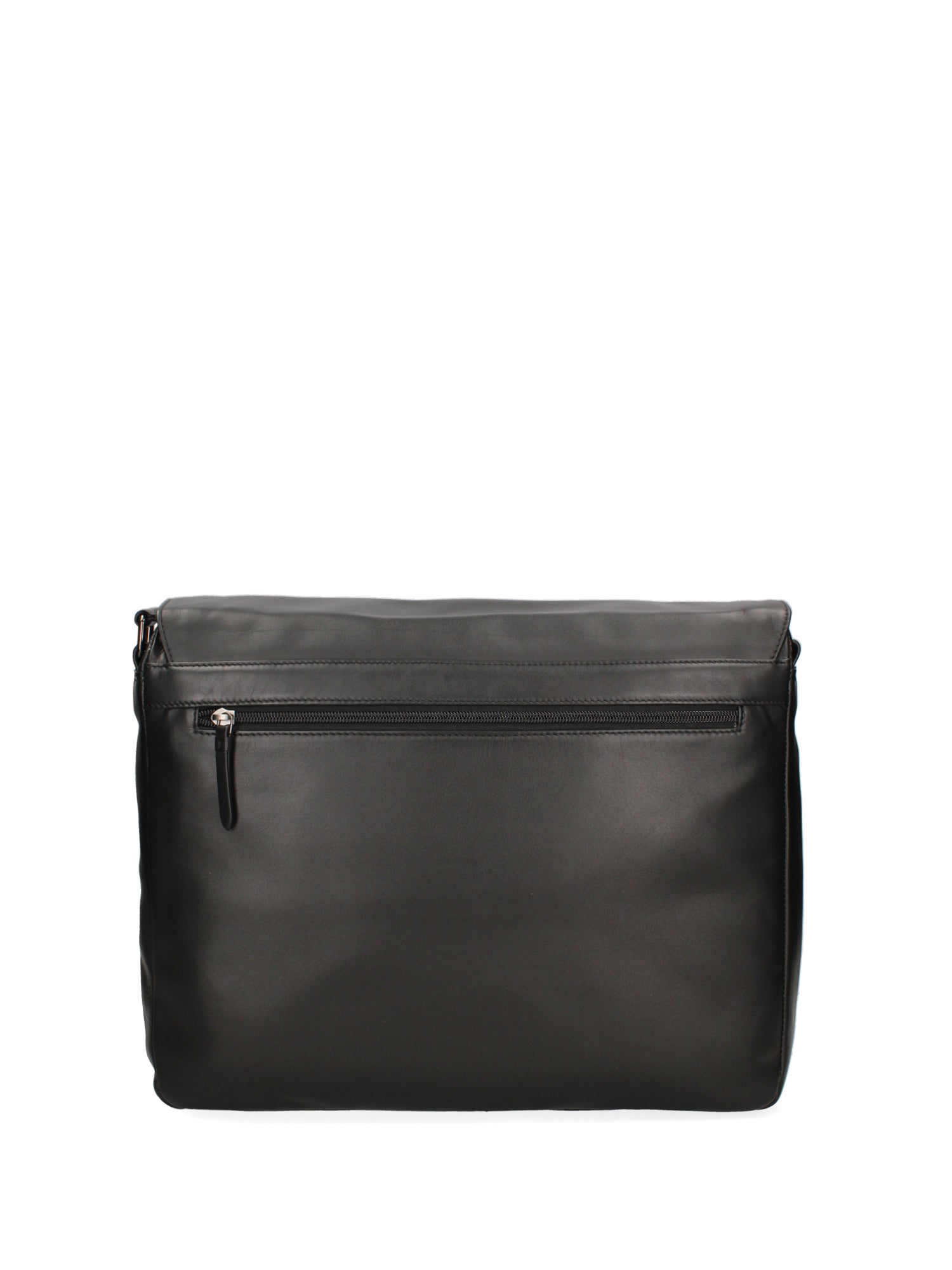 Borsa a spalla da uomo in vera pelle Casual JR-B141-BLACK John Richmond