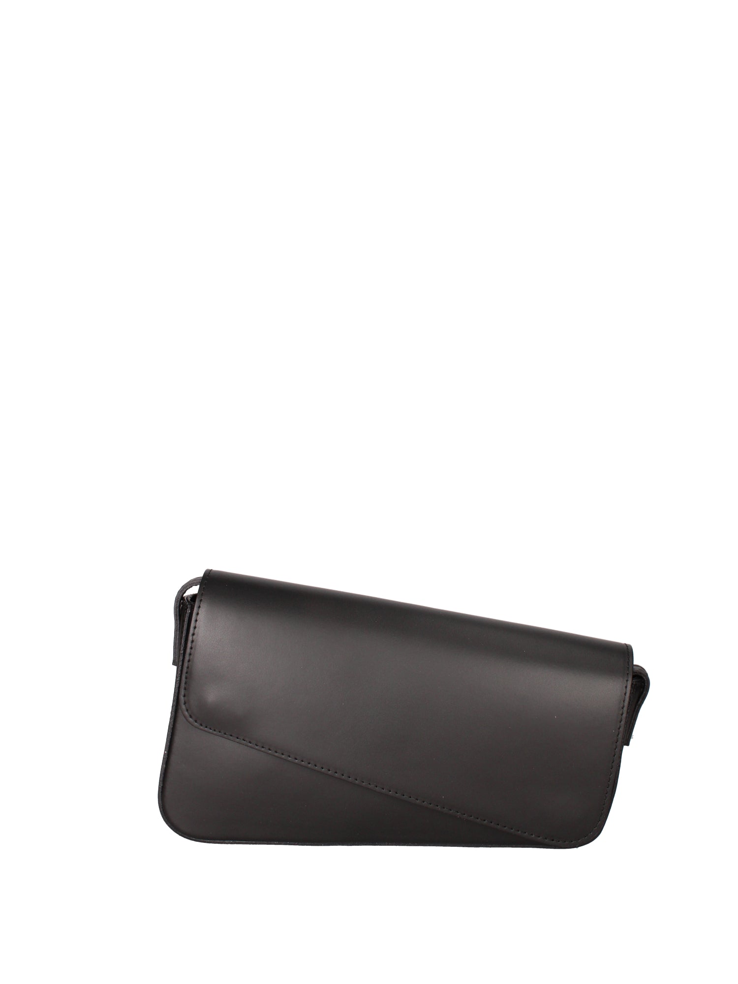 Borsa a tracolla da donna Vera pelle 07223-NERO Roberta Rossi