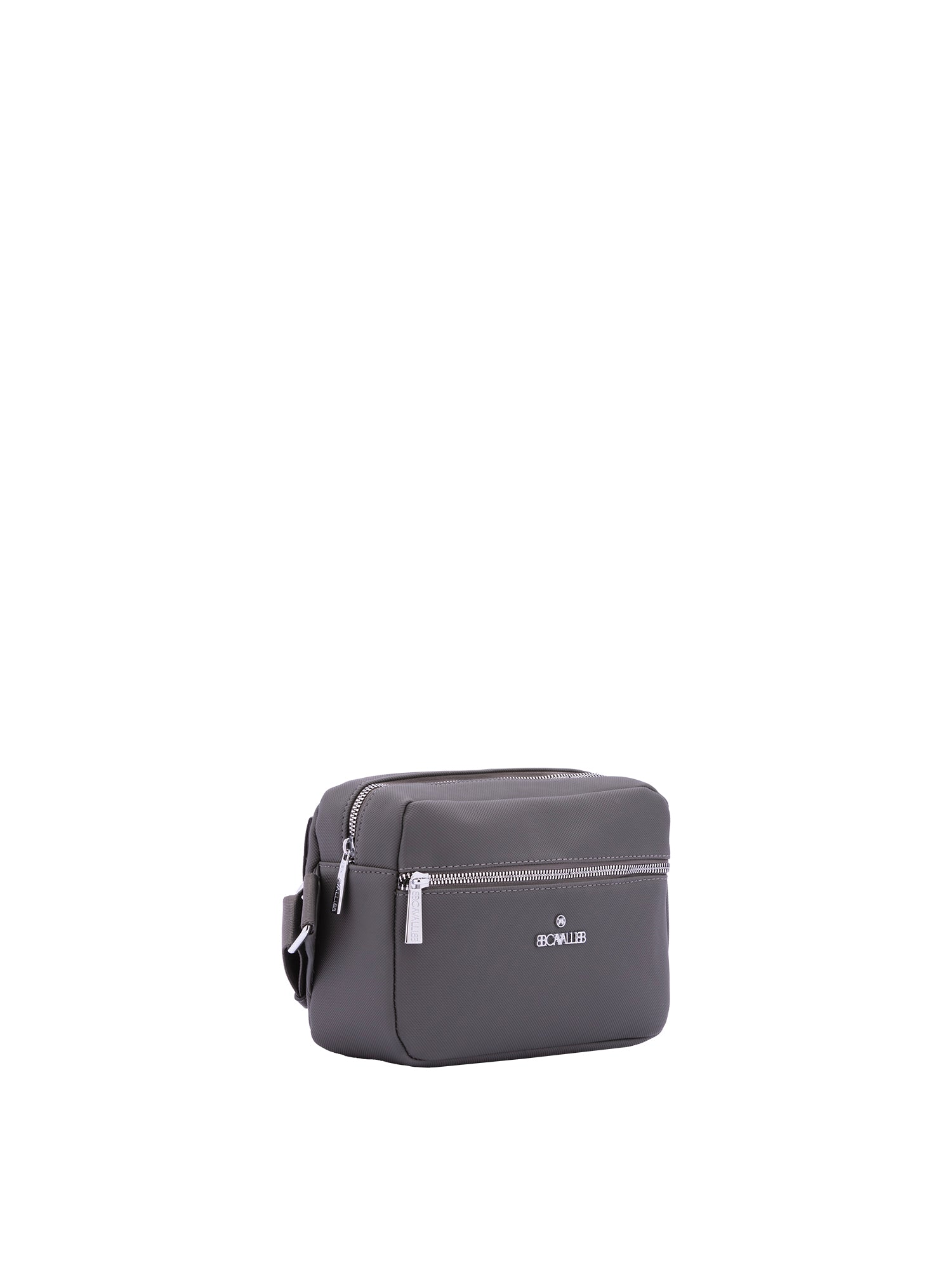 Marsupio da uomo in poliestere Casual BC1097-GRIGIO B Cavalli