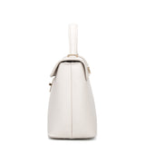 Borsa a mano da donna 100% pelle vegana PU 755-2PT-BEIGE Diana&co