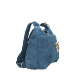 Embera Elite Borsa a tracolla donna Vera pelle scamosciata 8650-BLU Gave Lux