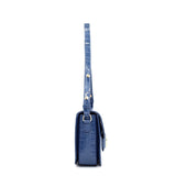 HERA Borsa a tracolla da donna Ecopelle VC-209-BLU NAVY 19V69 Italia