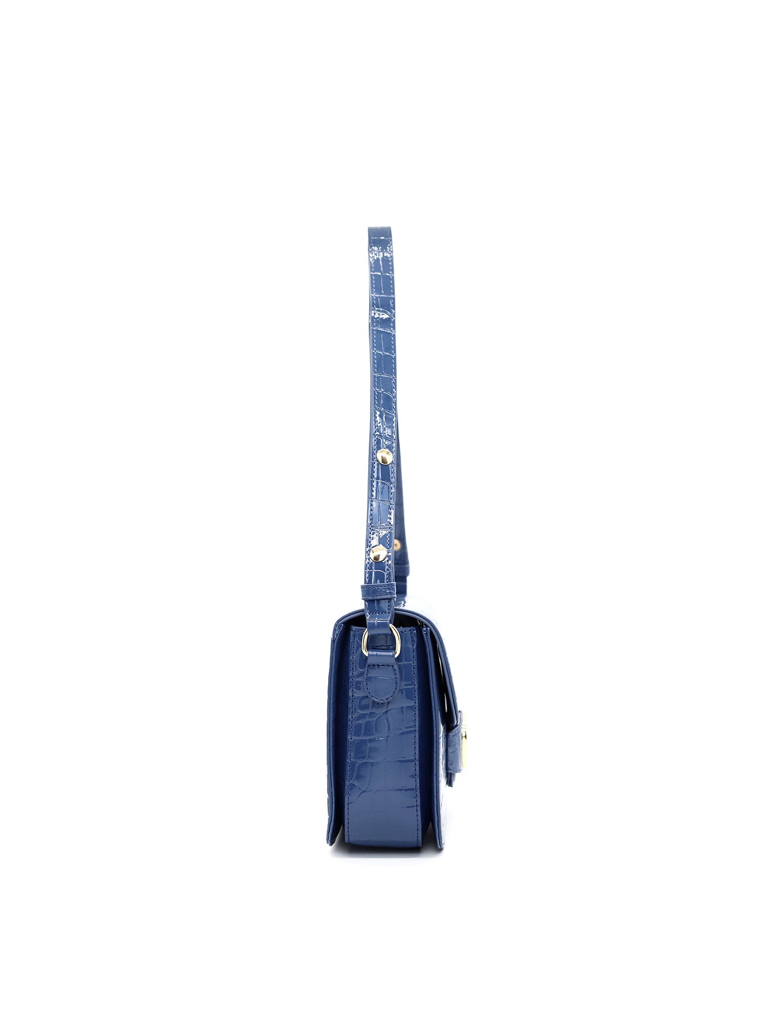 HERA Borsa a tracolla da donna Ecopelle VC-209-BLU NAVY 19V69 Italia