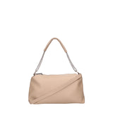 Borsa a spalla da donna Vera pelle 07141-D05 CAPPUCCINO Viola Castellani