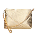 Giorgia Pochette da donna Vera pelle 05927-DL64 ORO Gave Lux