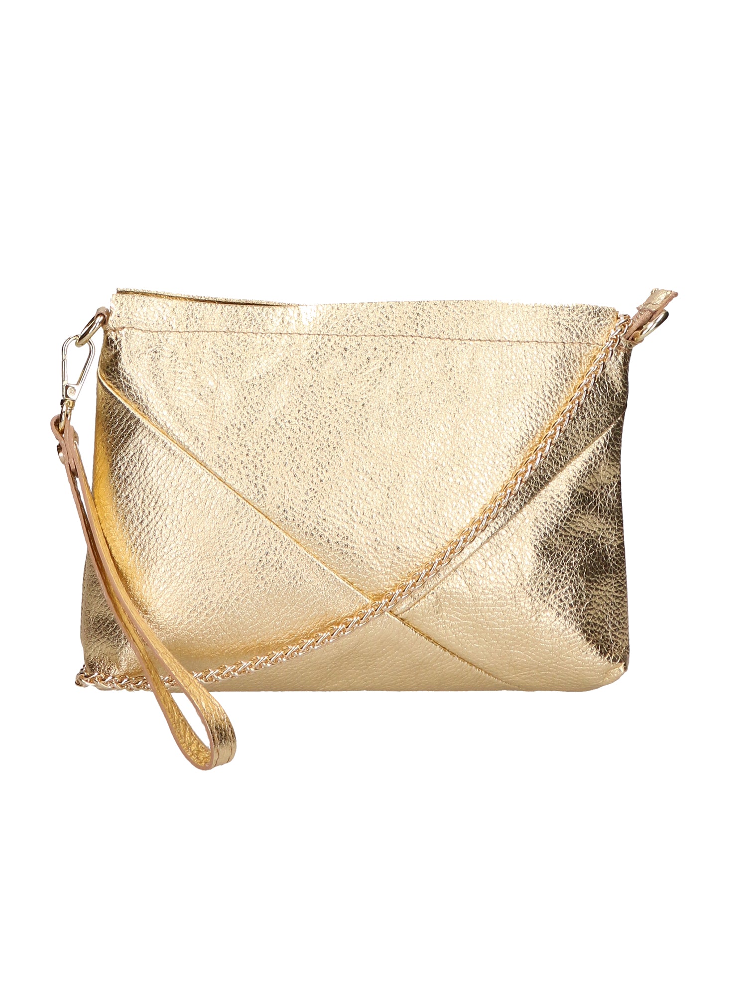 Giorgia Pochette da donna Vera pelle 05927-DL64 ORO Gave Lux
