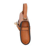 Uma Borsa a mano da donna Vera pelle 06525-D17 CUOIO SCURO Gave Lux