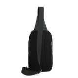 Unisex Textile Shoulder Bag Vegan Product 20x10x35 cm