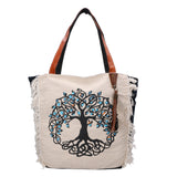 Jasmine Borsa a spalla da donna Cotone 88110-JEANS 012 Gave Lux
