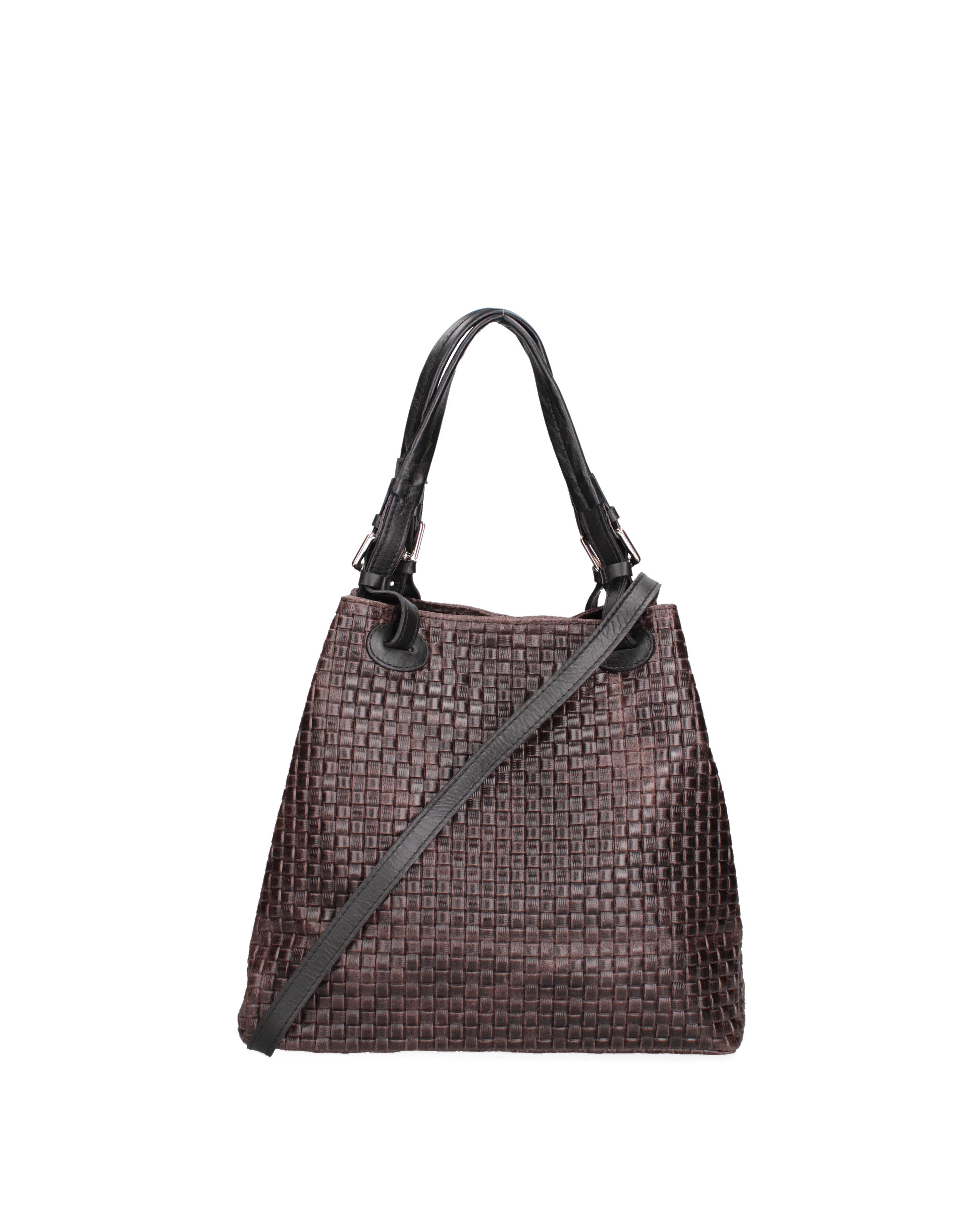 Araminta Borsa Shopper da donna Vera Pelle 80047-015 T.MORO Gave Lux